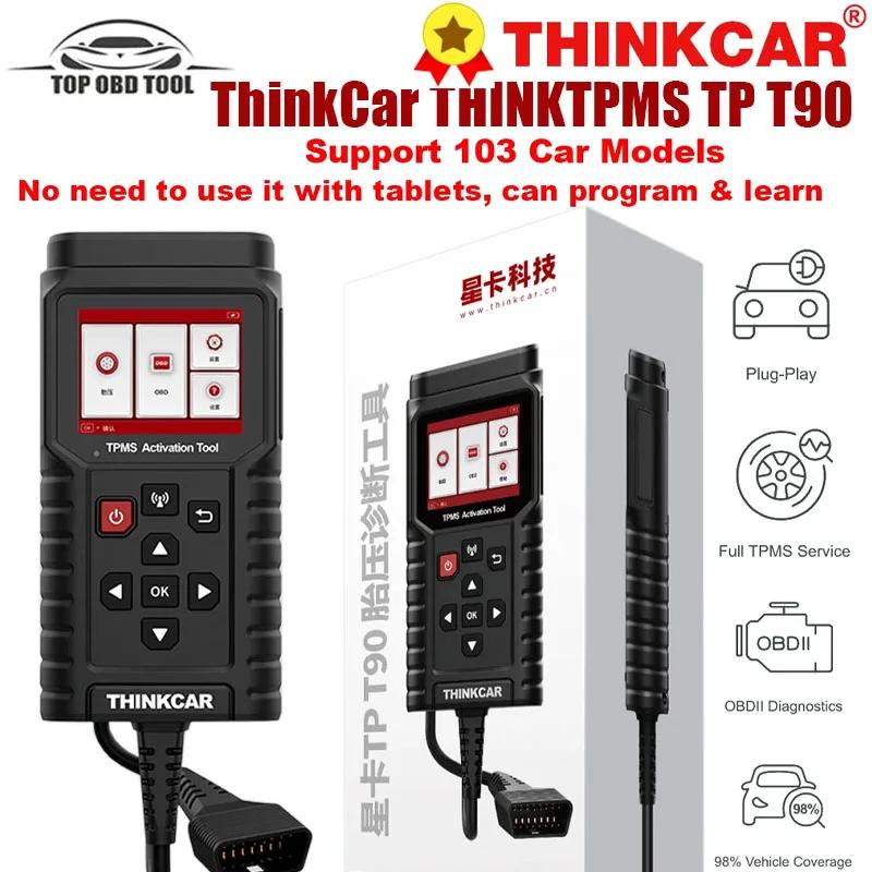 ThinkCar TPMS Ȱȭ  α׷, OBD2 Ÿ̾ з   , ڵ   ڵ, PK THINKTPMS G2, TP T90